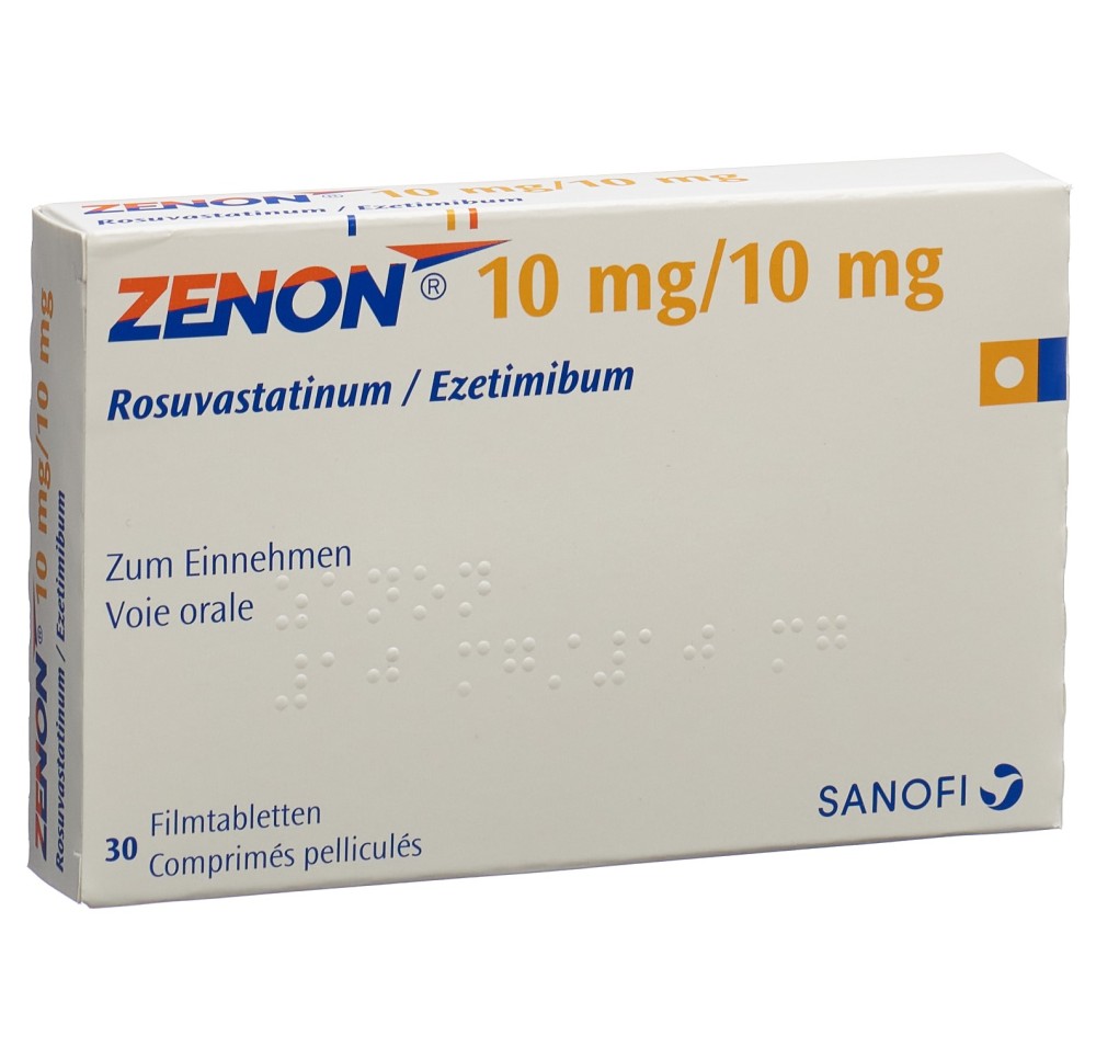 ZENON cpr pell 10 mg/10 mg 30 pce