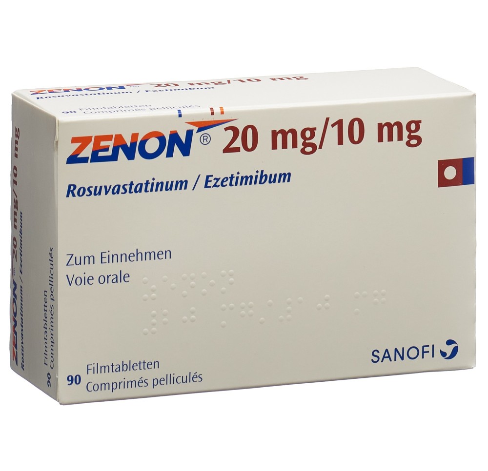 ZENON cpr pell 20 mg/10 mg 90 pce