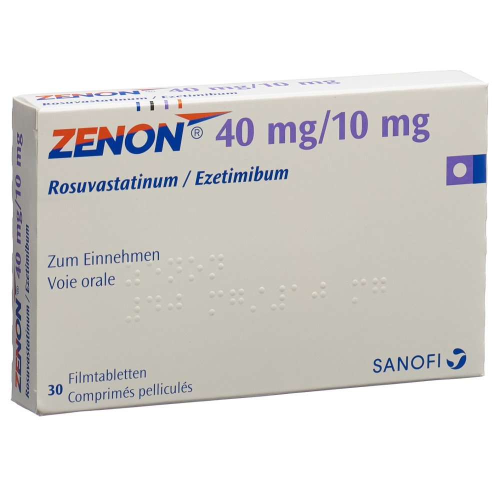 ZENON cpr pell 40 mg/10 mg 30 pce