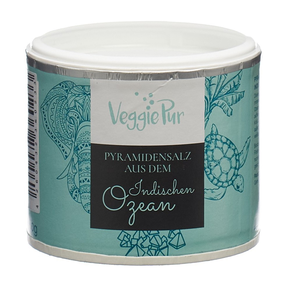 VEGGIEPUR Sel pyramidal de l'océan Indien 80 g
