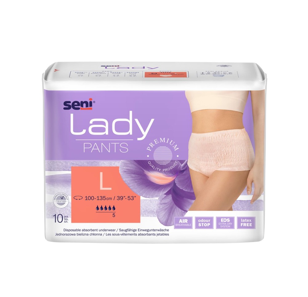 SENI Lady Pants L sach 10 pce