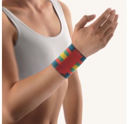 BORT band poignet velcro 8cm Gr2 -19cm coloré