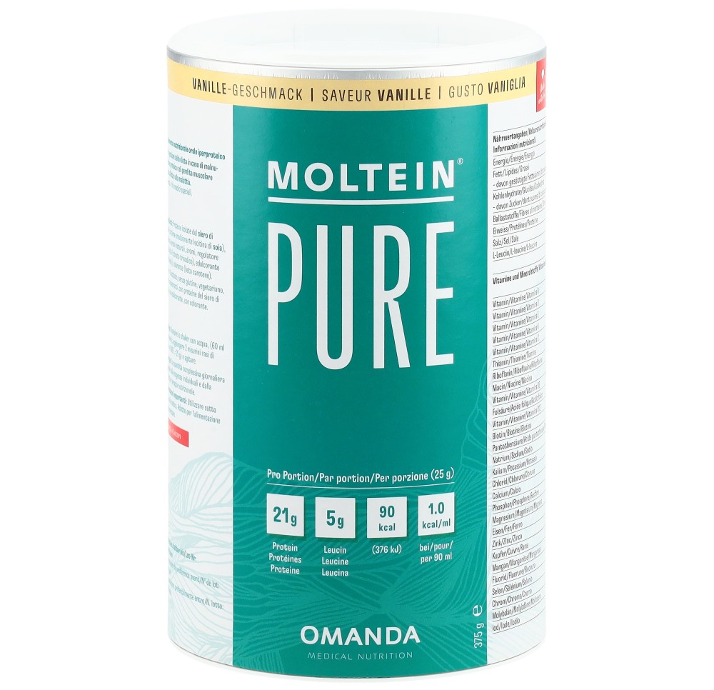 MOLTEIN PURE vanille bte 375 g