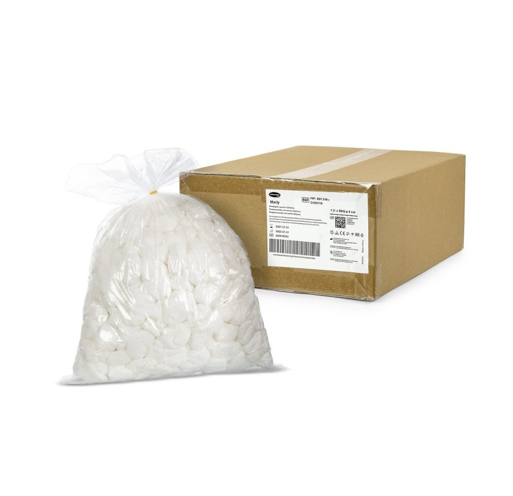 MARLY tampons ronds 4cm 500 pce