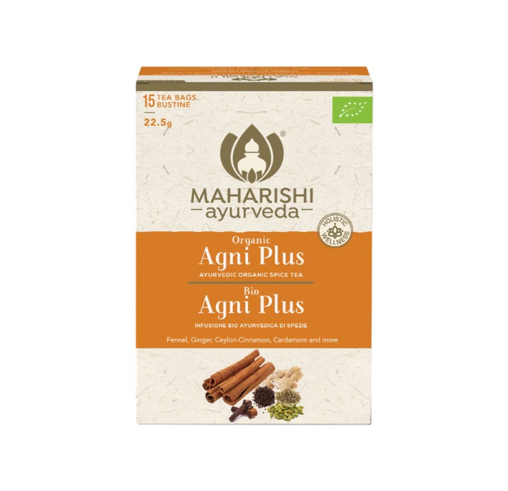 MAHARISHI AYURVEDA Agni Plus thé épices bio 15 pce