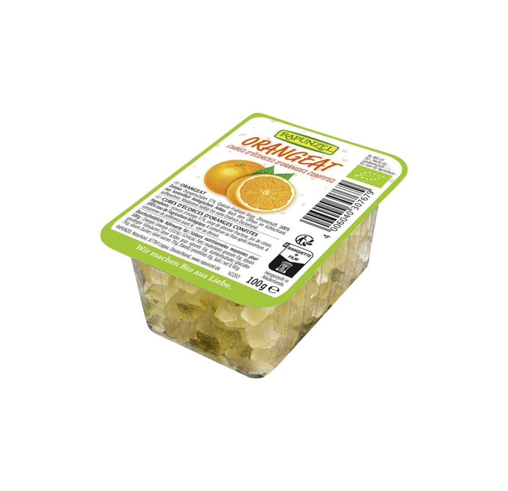 RAPUNZEL oranges confites quadrillé 100 g