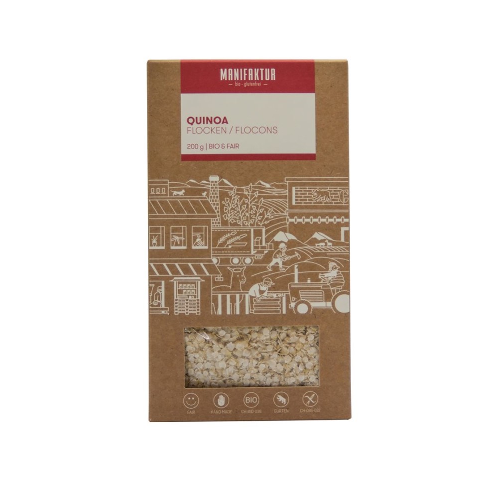 MANIFAKTUR Flocons de quinoa 200 g