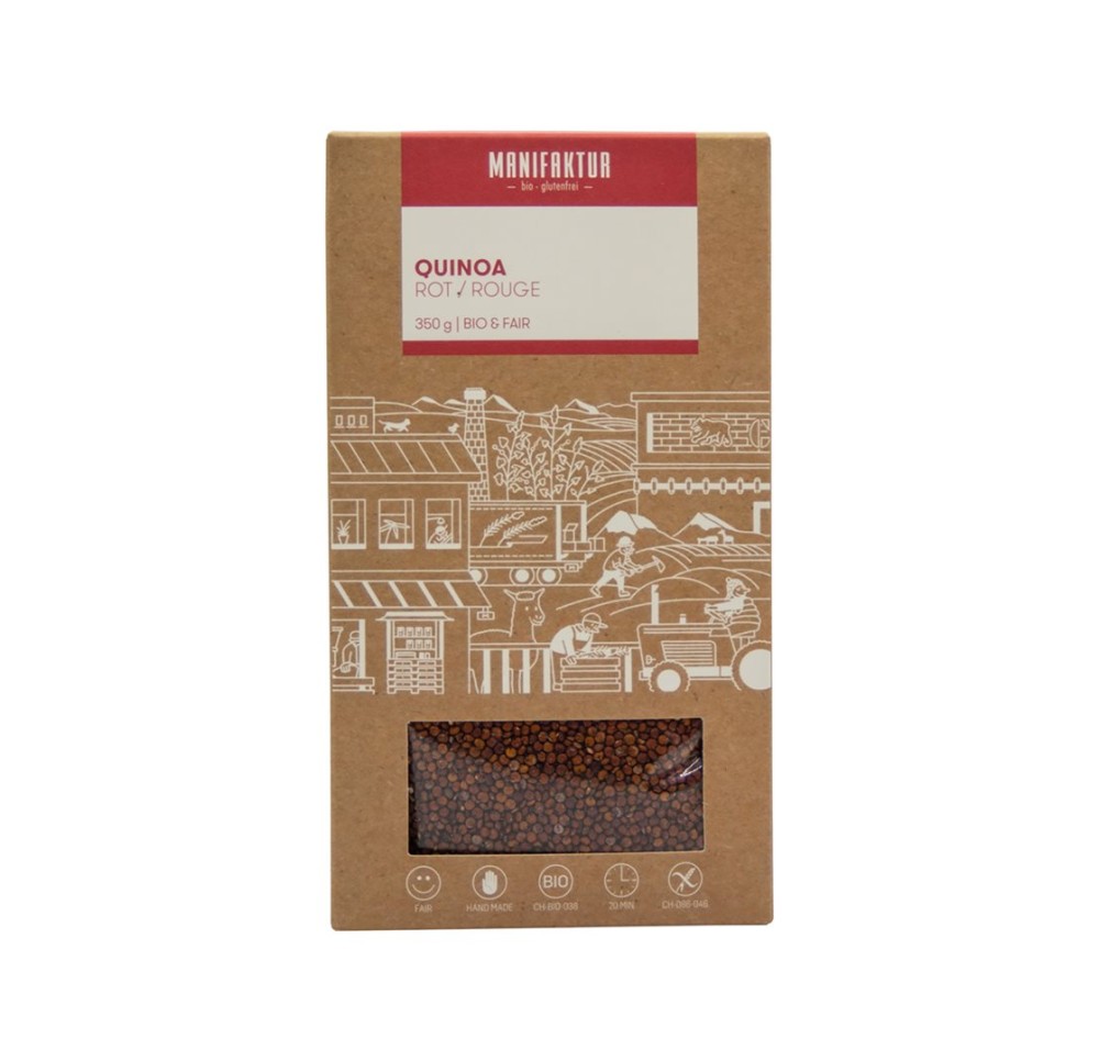 MANIFAKTUR Quinoa rouge 350 g