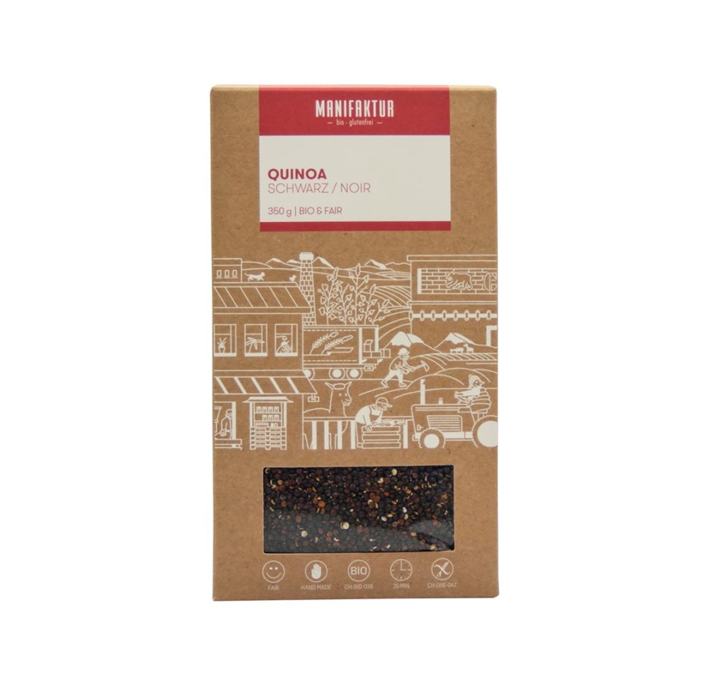 MANIFAKTUR Quinoa noir 350 g