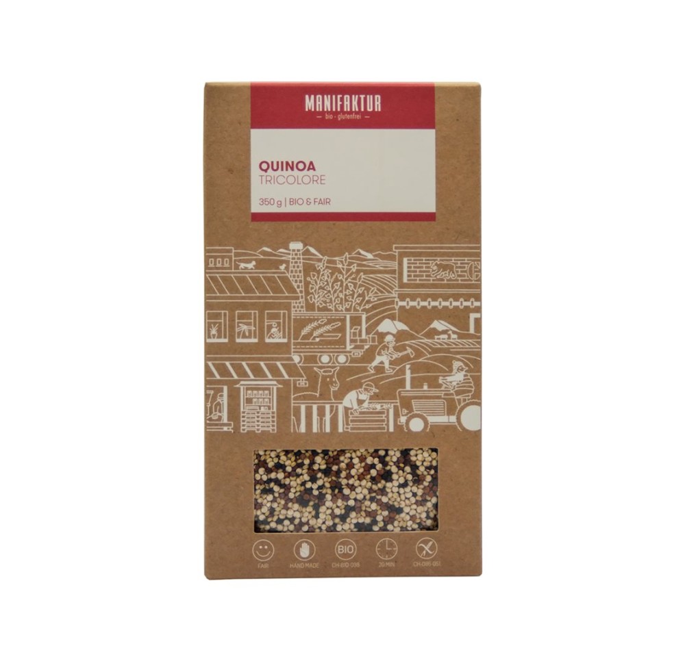 MANIFAKTUR Quinoa tricolore 350 g