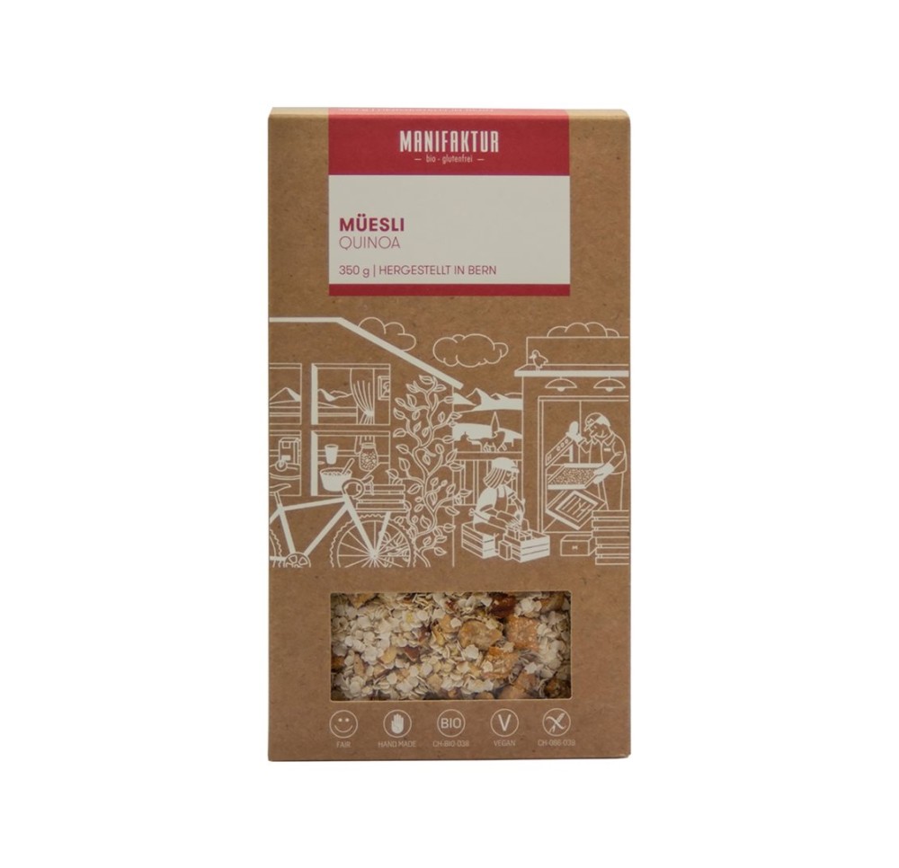 MANIFAKTUR Muesli de quinoa 350 g