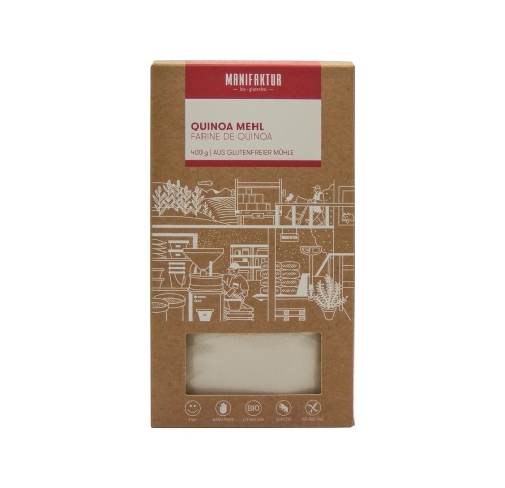 MANIFAKTUR Farine de quinoa 400 g