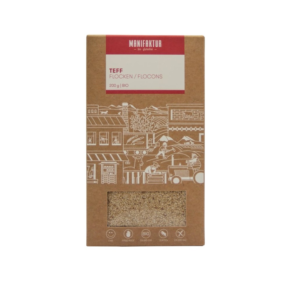 MANIFAKTUR Flocons de teff 200 g