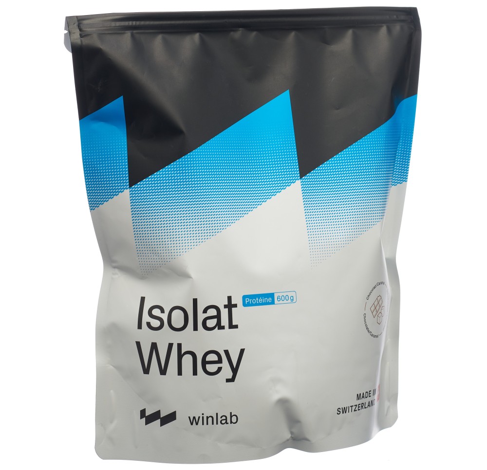 WINLAB ISOLAT WHEY chocolat caramel sach 600 g