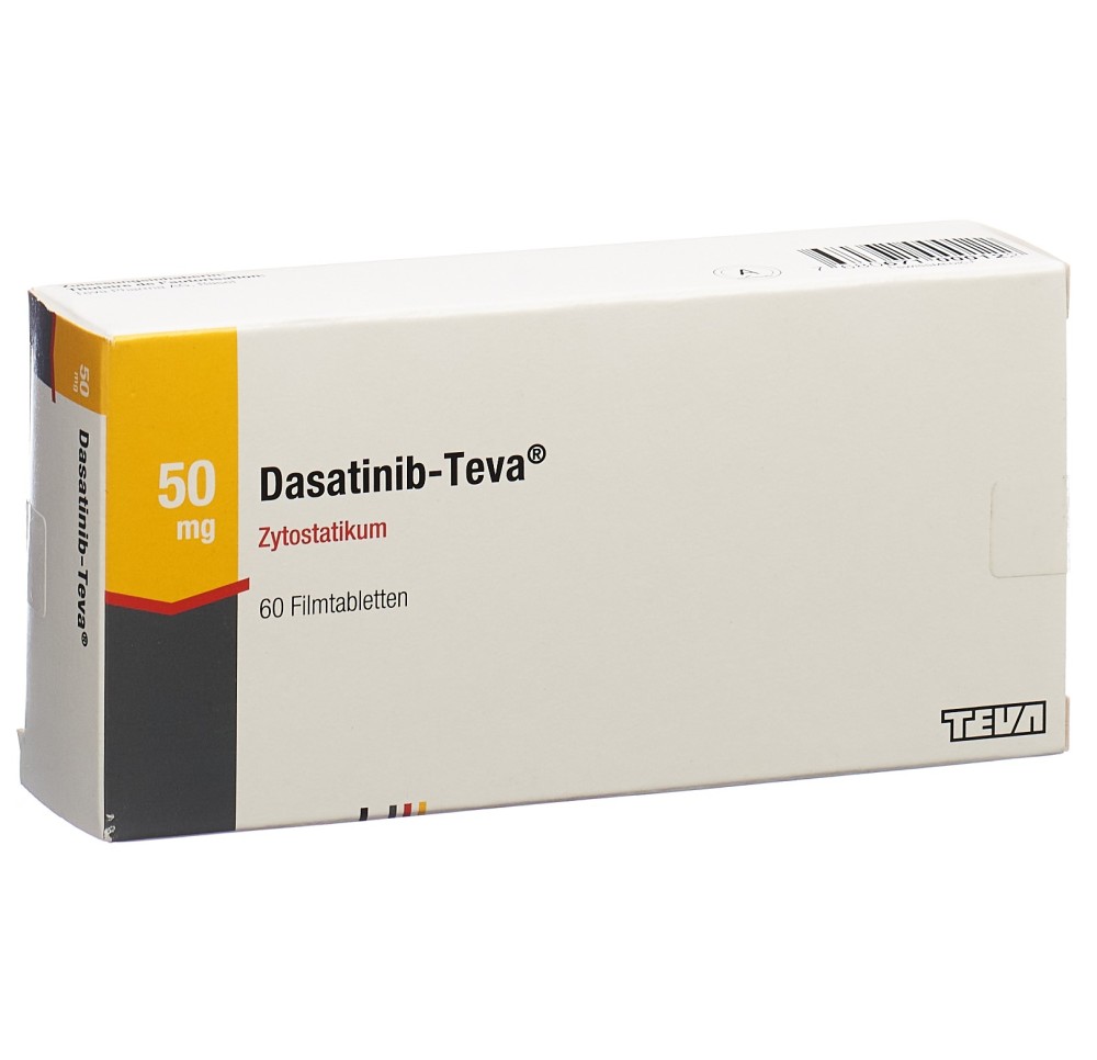 DASATINIB Teva cpr pell 50 mg 60 pce