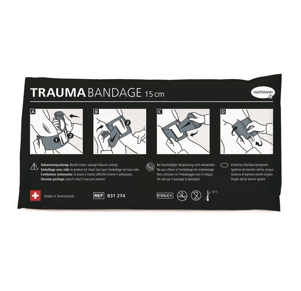 HARTMANN Trauma Bandage 15cm sach