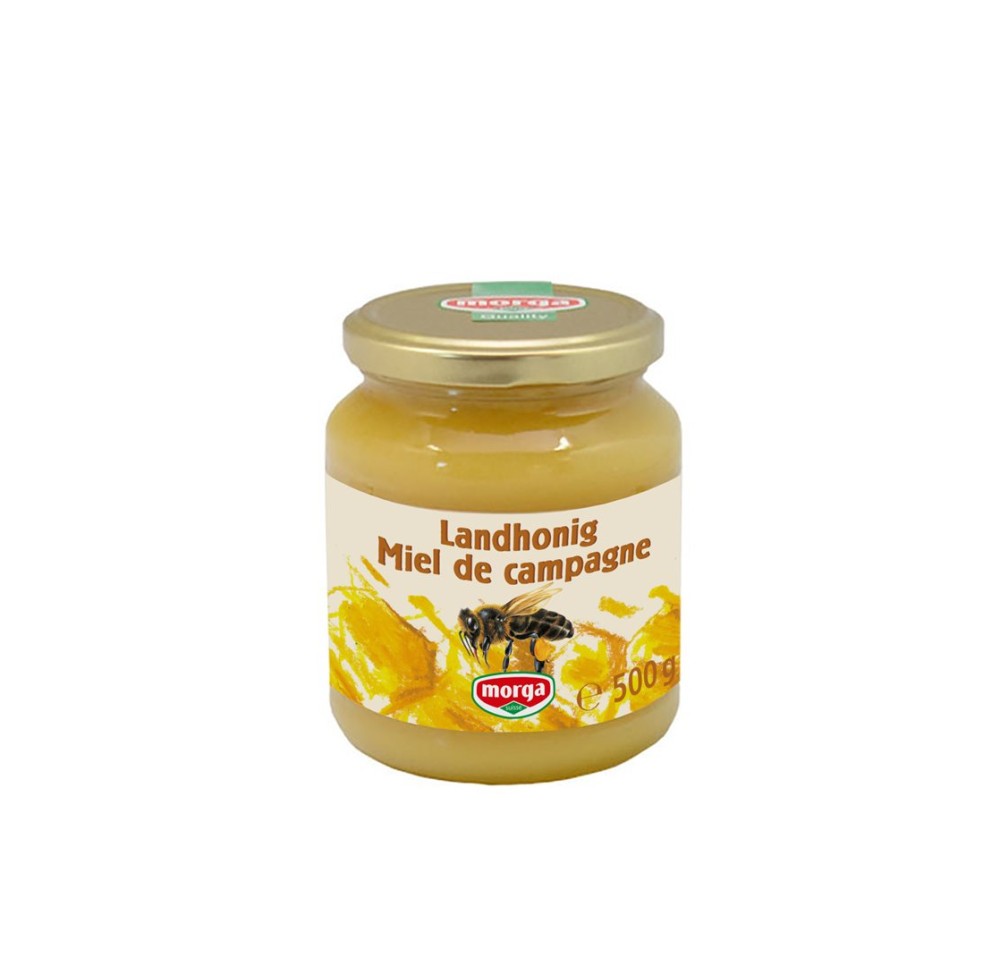 MORGA miel de campagne verre 500 g