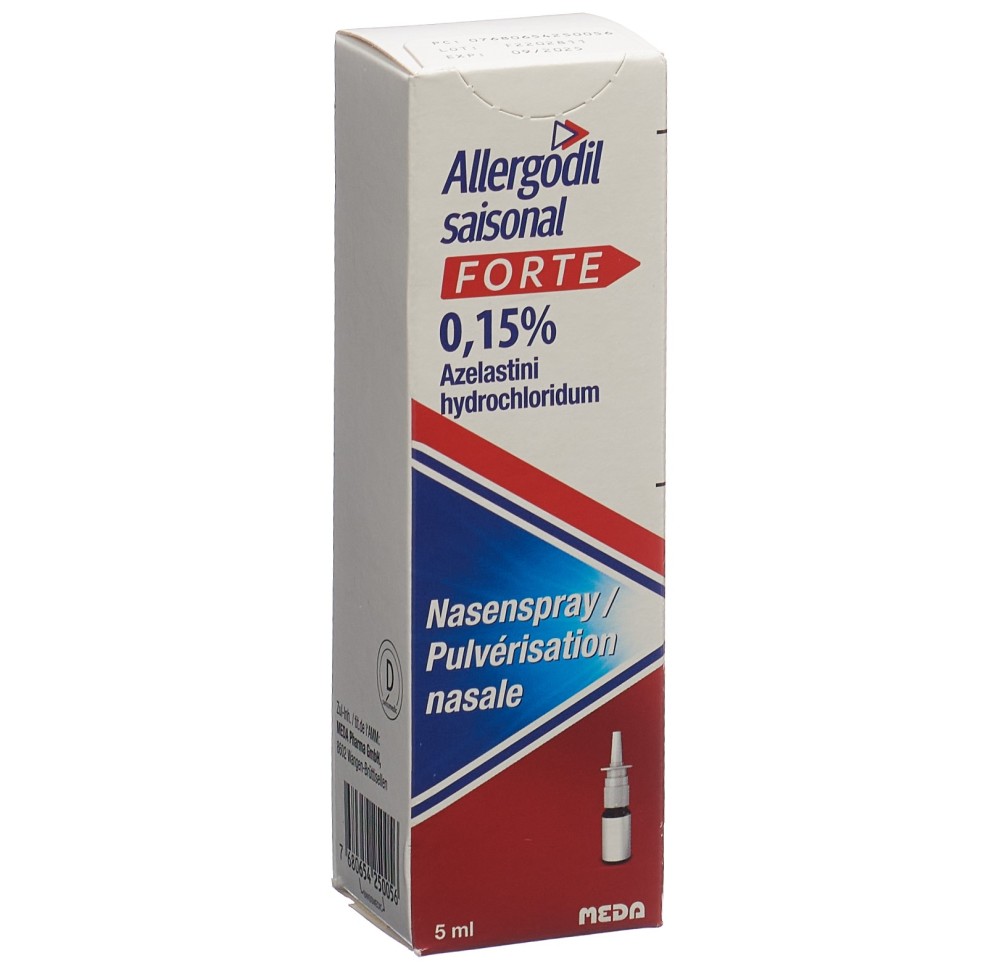 ALLERGODIL SAISONAL forte spray nasal 0.15 % 5 ml