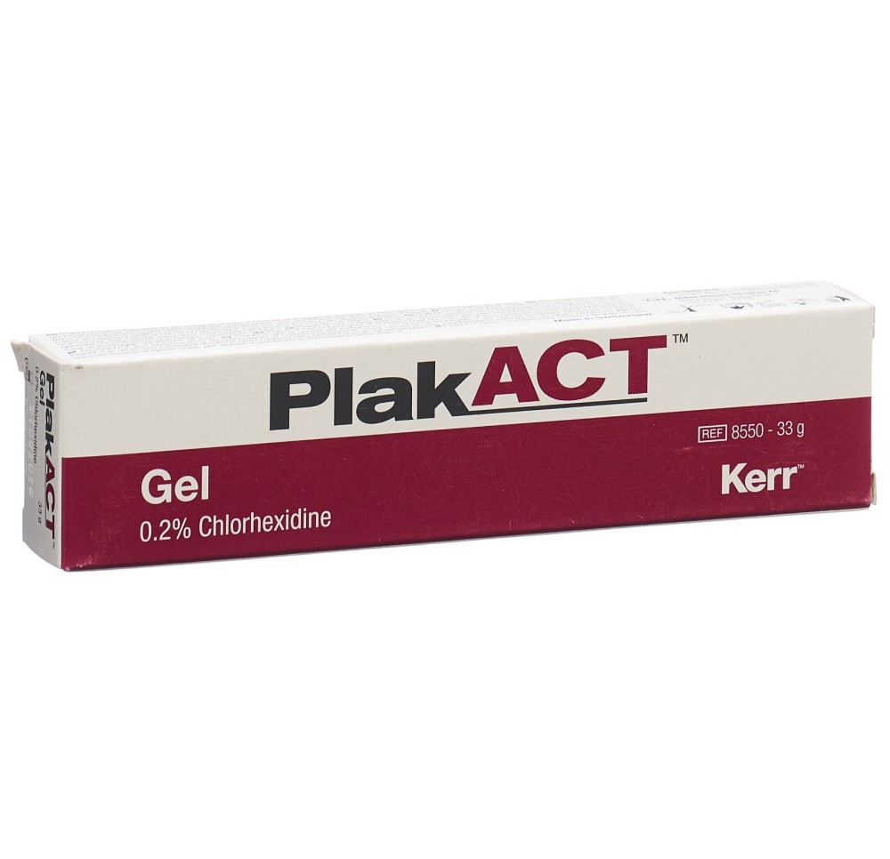 PLAKACT gel 0.2 % chlorhexidine tb 33 g
