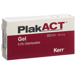 PLAKACT gel 0.2 % chlorhexidine 20 tb 5 g