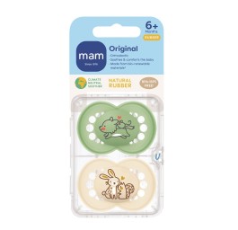MAM Original lolette caoutchouc 16-36m 2 pce