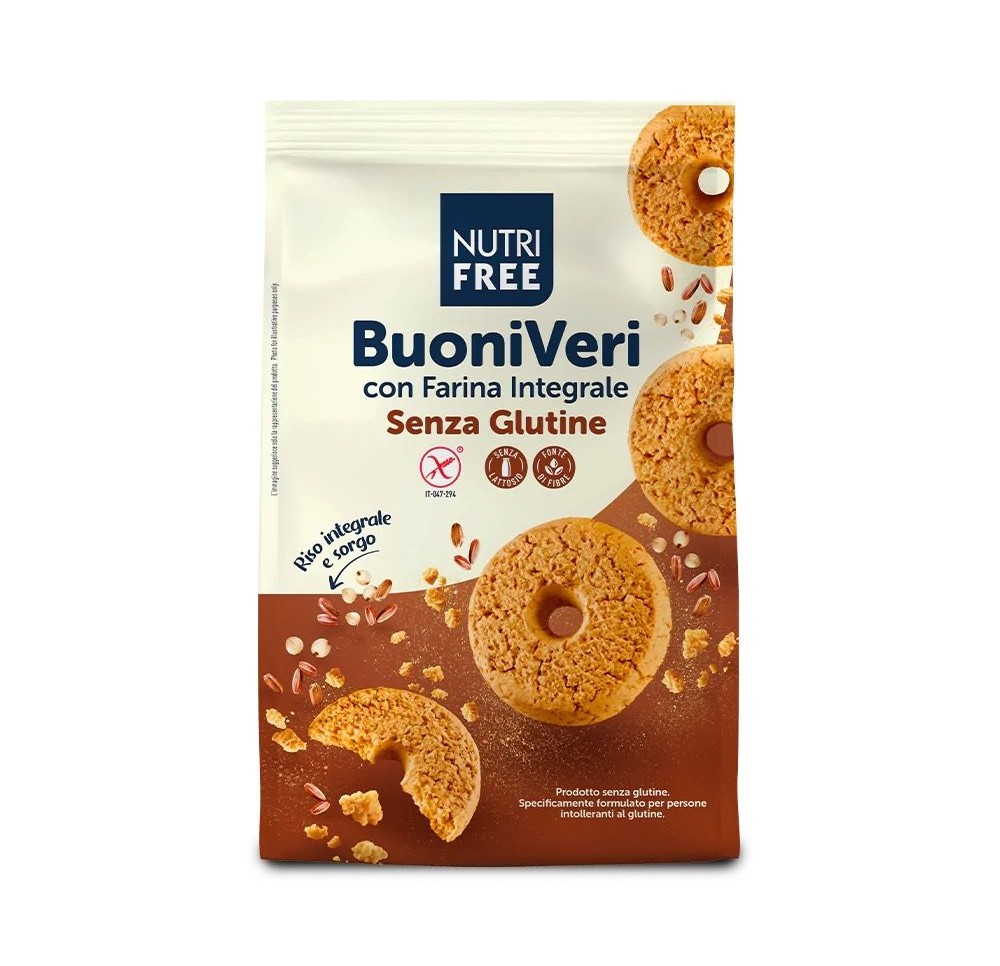 NUTRIFREE Buoni Veri biscuits blè com s glut 250 g
