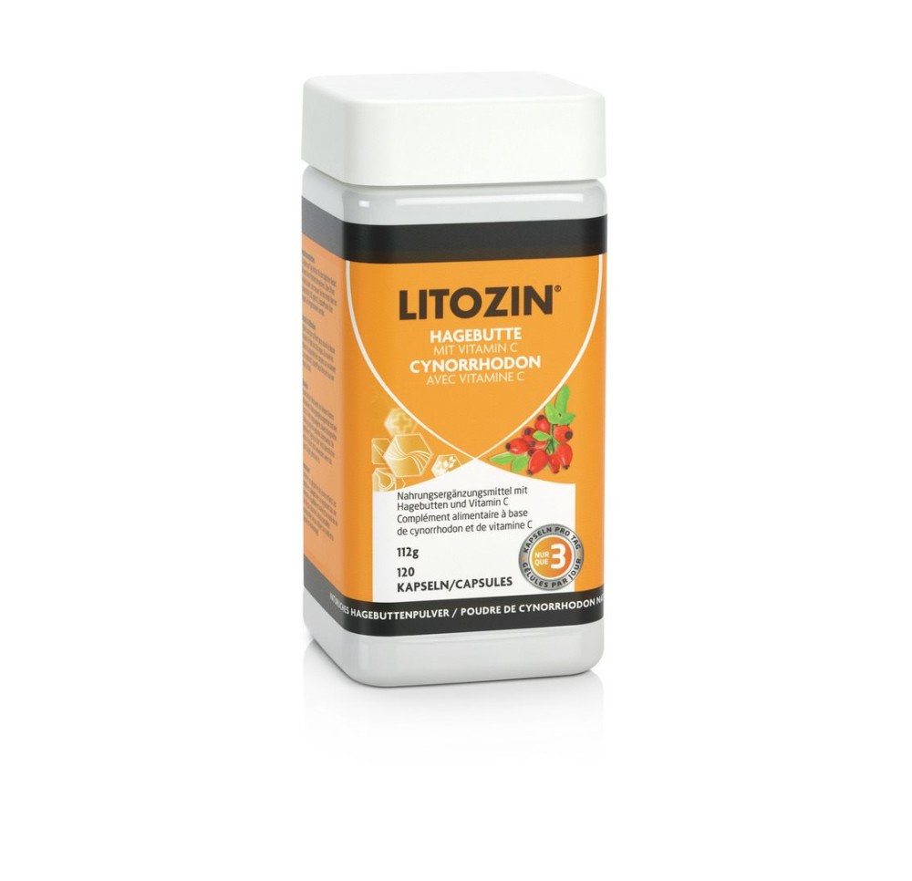 LITOZIN poudre de cynorrhodon caps (nouv) 120 pce