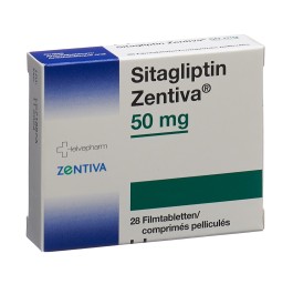 SITAGLIPTIN Zentiva cpr pell 50 mg 28 pce