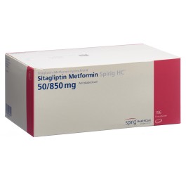 SITAGLIPTIN Metfor Spirig HC 50/850mg 196 pce