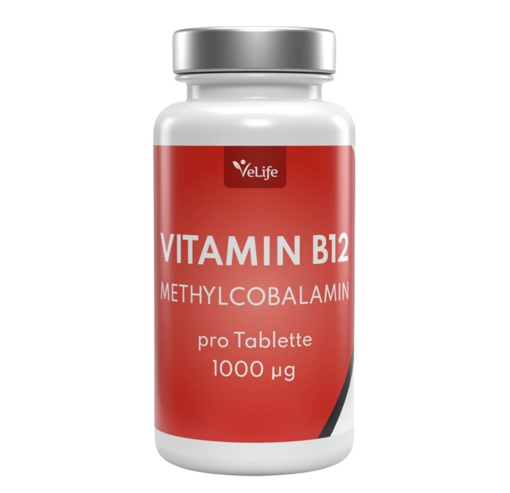 VELIFE Vitamin B12 cpr 1000 mcg bte 180 pce