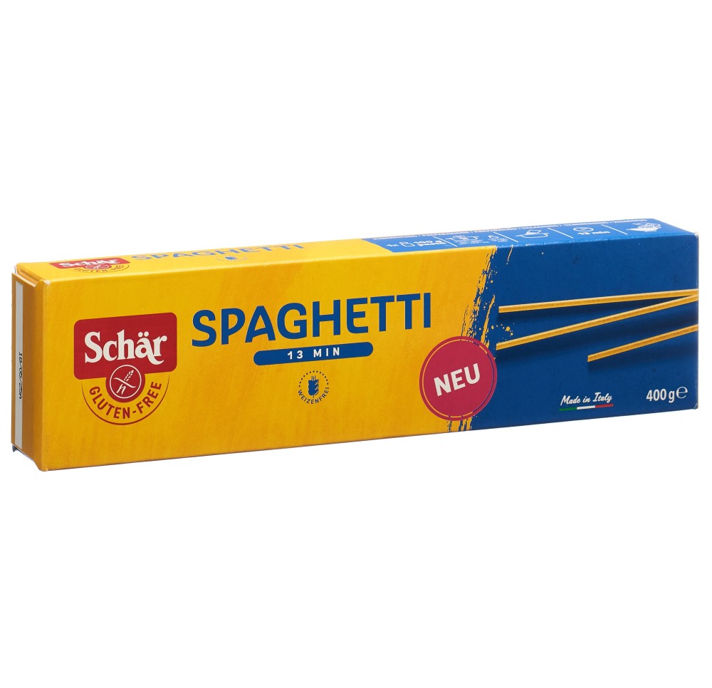 SCHÄR pâtes spaghetti sans gluten 400 g