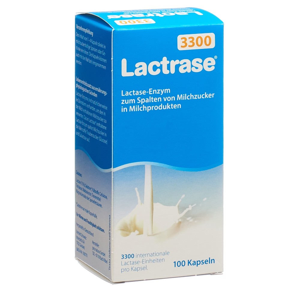 LACTRASE caps 3300 UI 100 pce