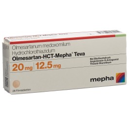 OLMESARTAN-HCT Mepha Teva 20mg/12.5mg 28 pce