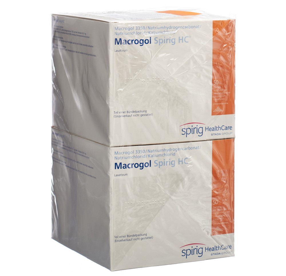 MACROGOL Spirig HC pdr sach 100 pce