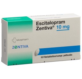 ESCITALOPRAM Zentiva cpr pell 10 mg 10 pce
