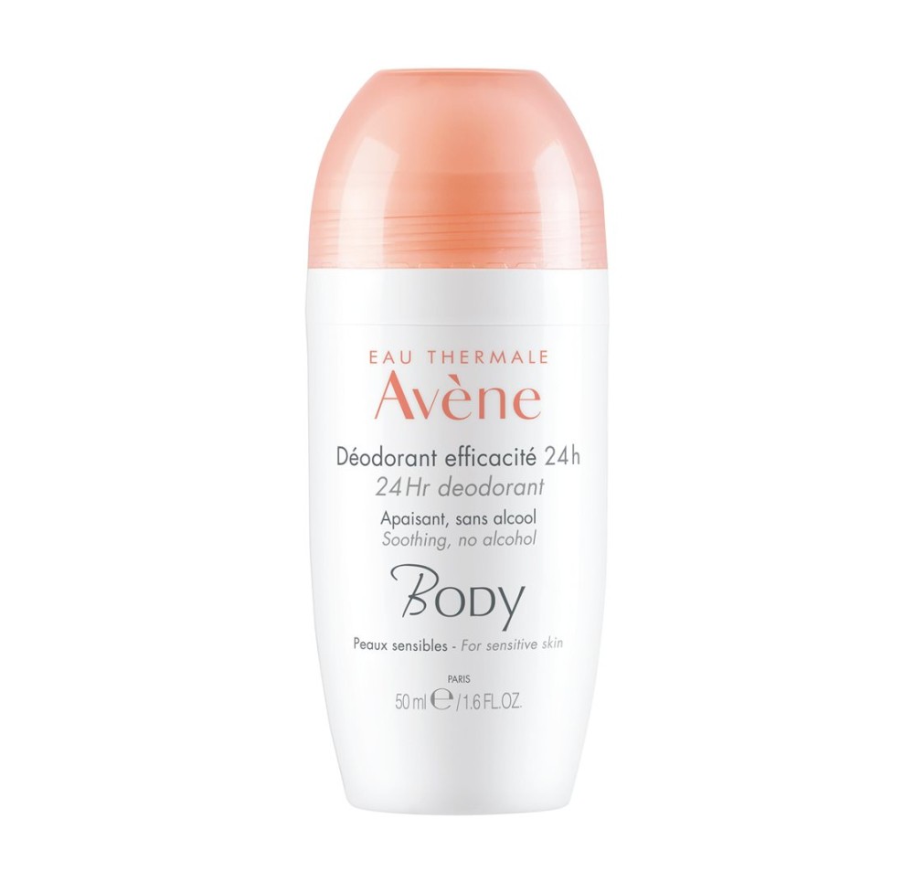 AVENE Body Deodorant roll-on 24h (nouveau) 50 ml