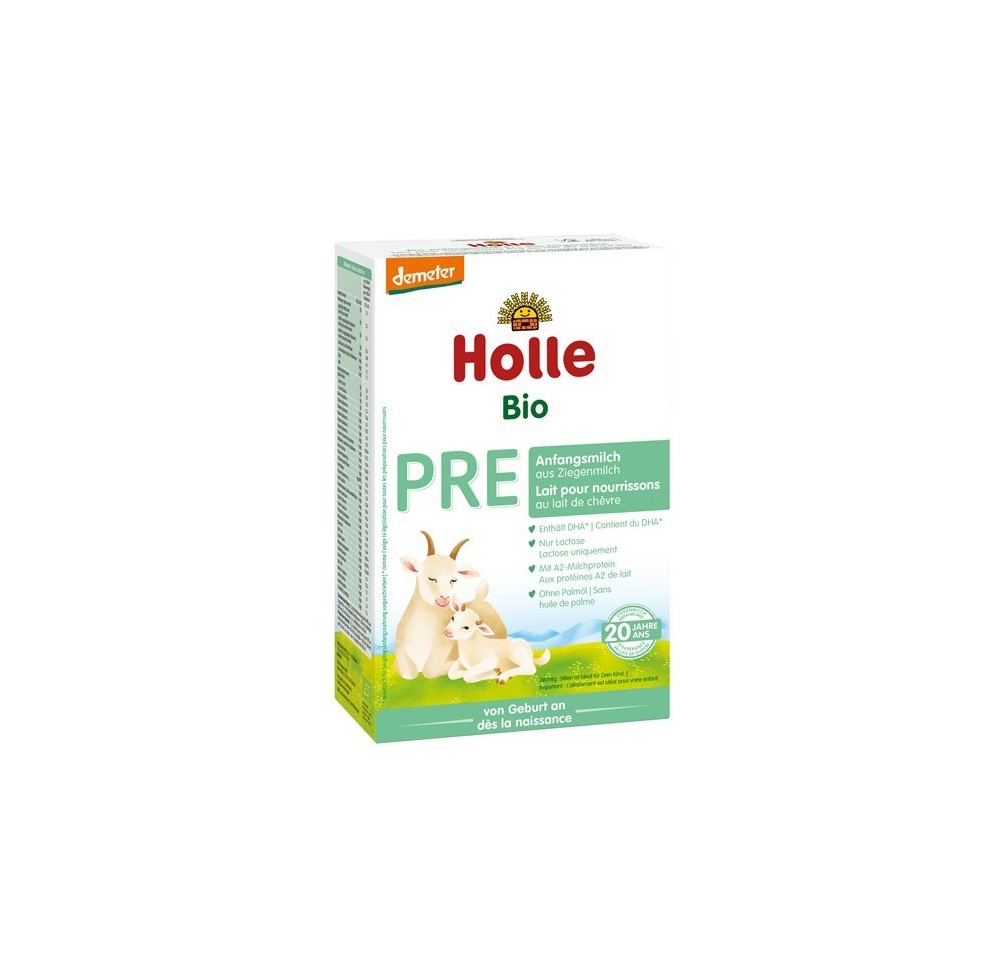 HOLLE lait nourriss PRE lait chèvre bio 400 g