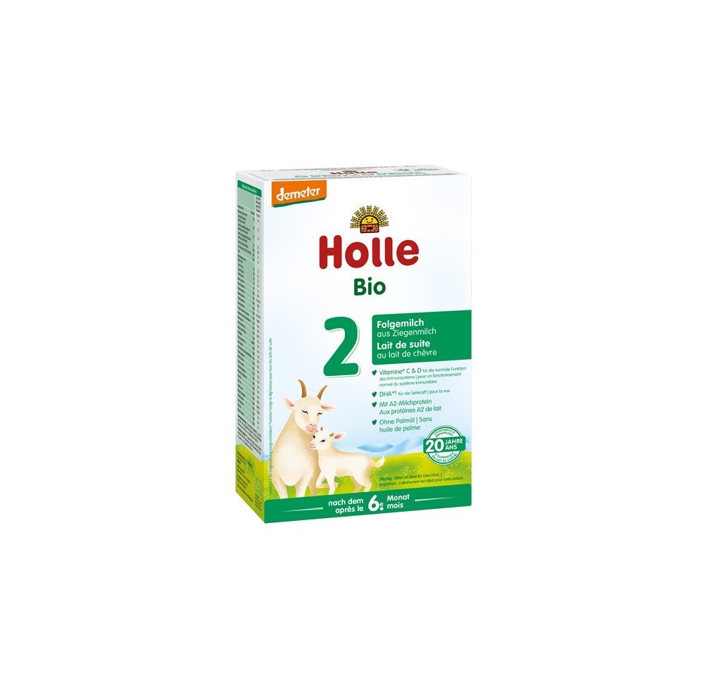 HOLLE lait de suite 2 lait chèvre bio (n) 400 g