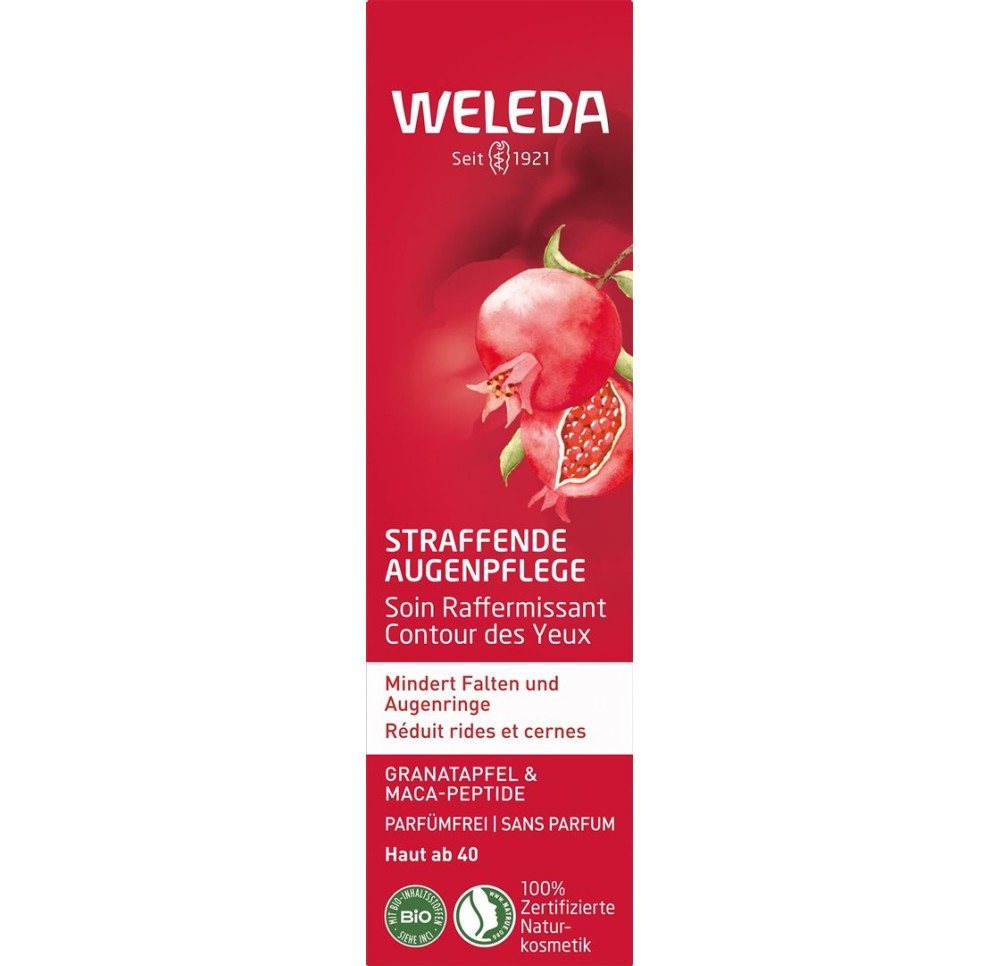 WELEDA soin contour yeux raff grena&maca 12 ml