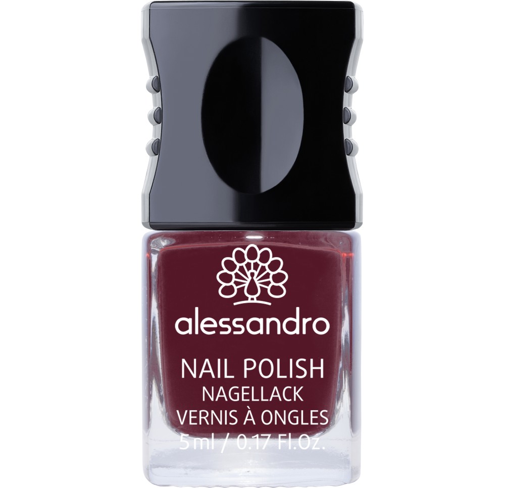 ALESSAN vernis à ongles Rouge Noir