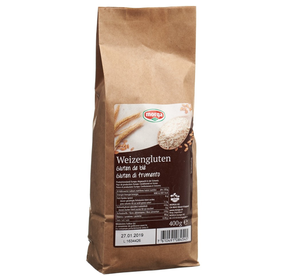 MORGA Gluten de blé sach 400 g