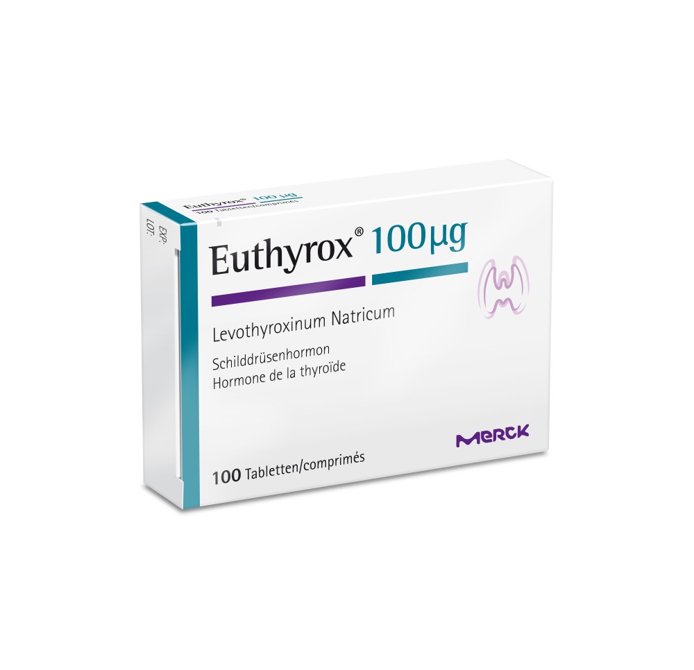 EUTHYROX 100 cpr 100 mcg 100 pce