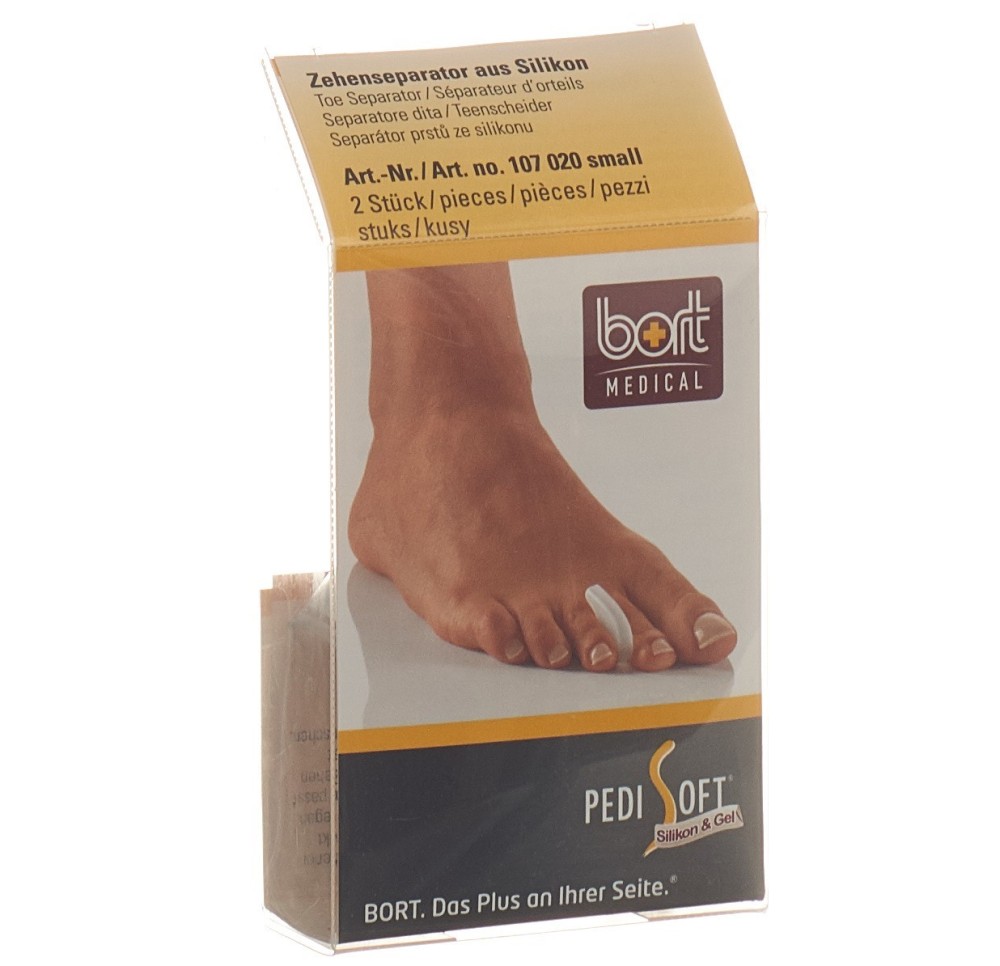 BORT PEDISOFT séparateur d'orteils S 2 pce