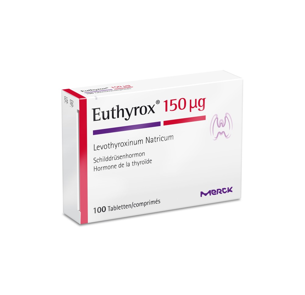EUTHYROX 150 cpr 150 mcg 100 pce