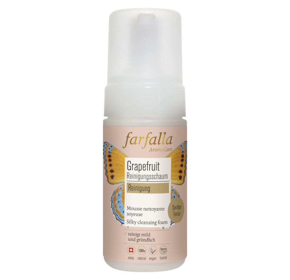 FARFALLA Mousse nettoyante Grapefruit 120 ml