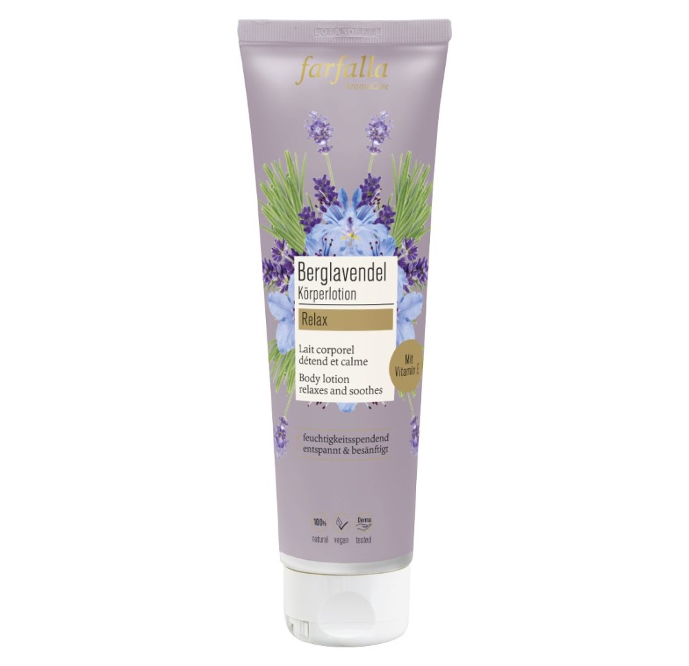 FARFALLA Lotion corporel Berglavendel 150 ml