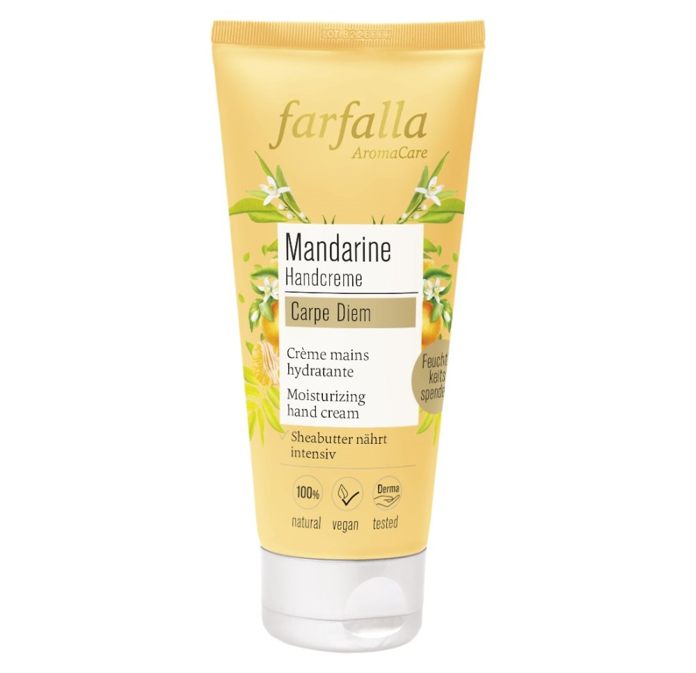 FARFALLA Crème mains Mandarine 50 ml