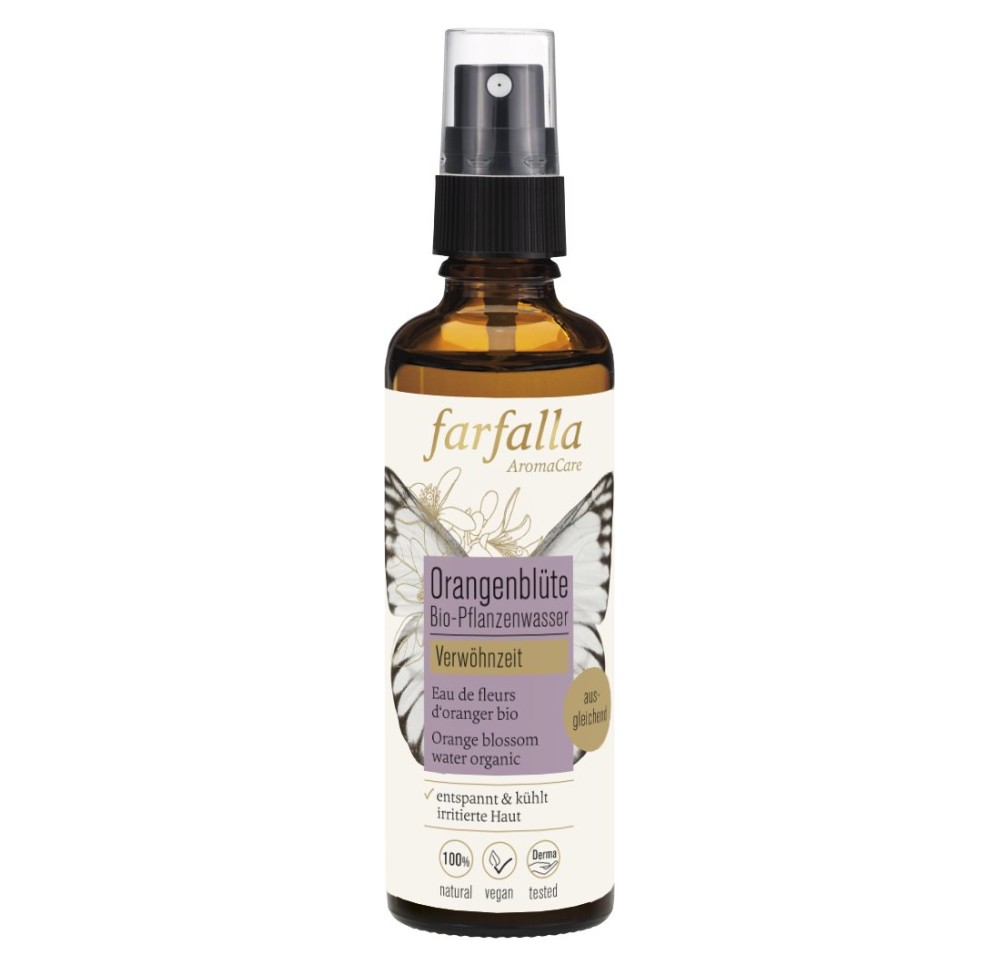FARFALLA Eau de fleurs d'oranger bio spr 75 ml