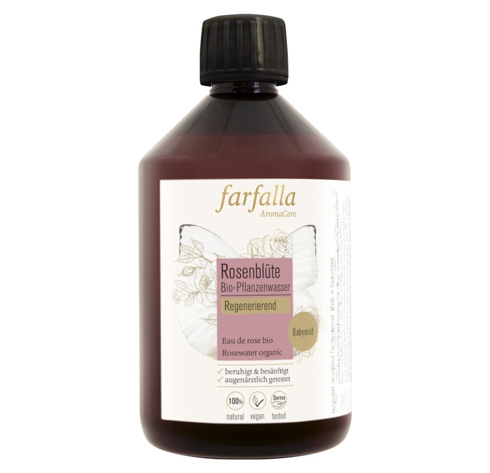 FARFALLA Eau de rose bio fl 500 ml