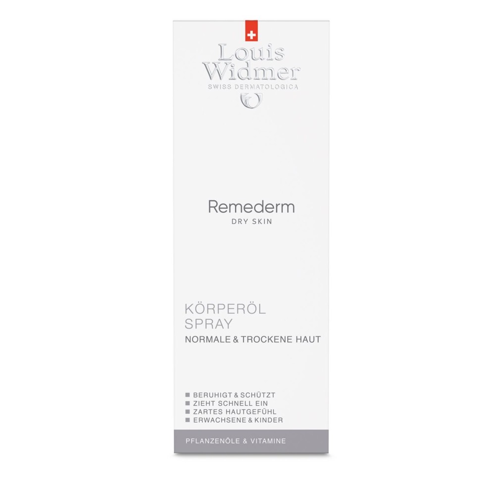 WIDMER Remederm huile corps parf spr 150 ml